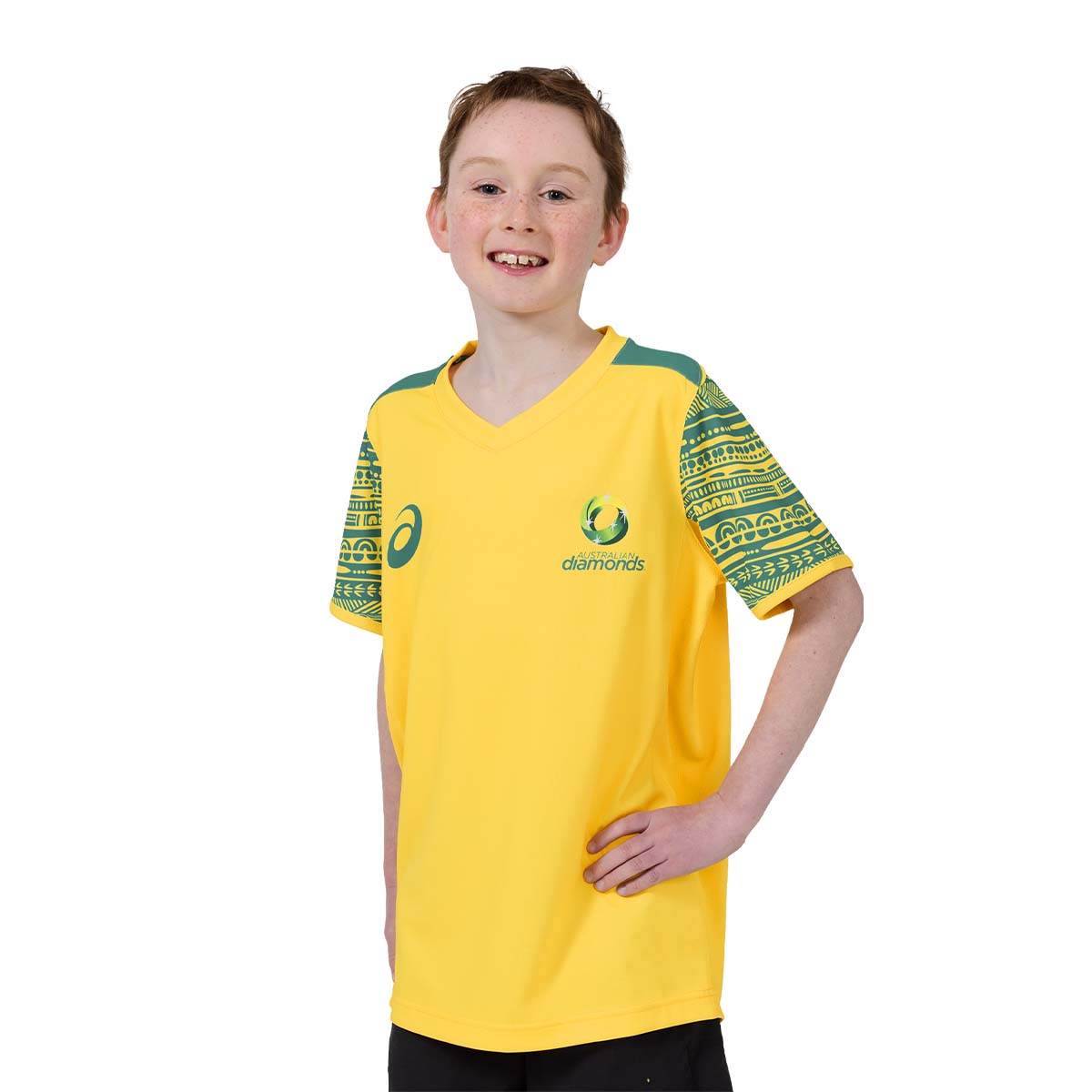 Diamonds Warm Up Asics T-shirt Youth