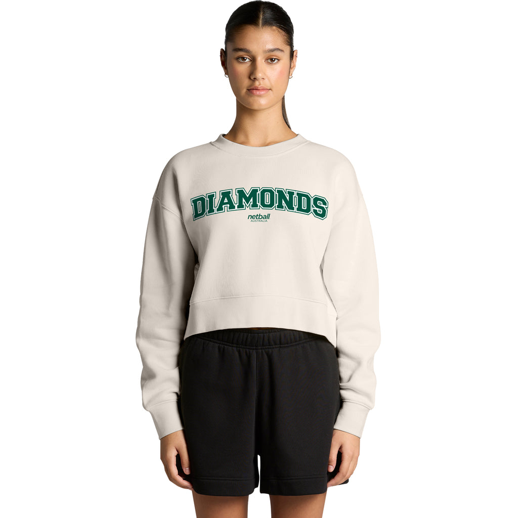 Varsity Cropped Sweater