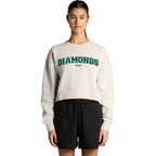 Varsity Cropped Sweater