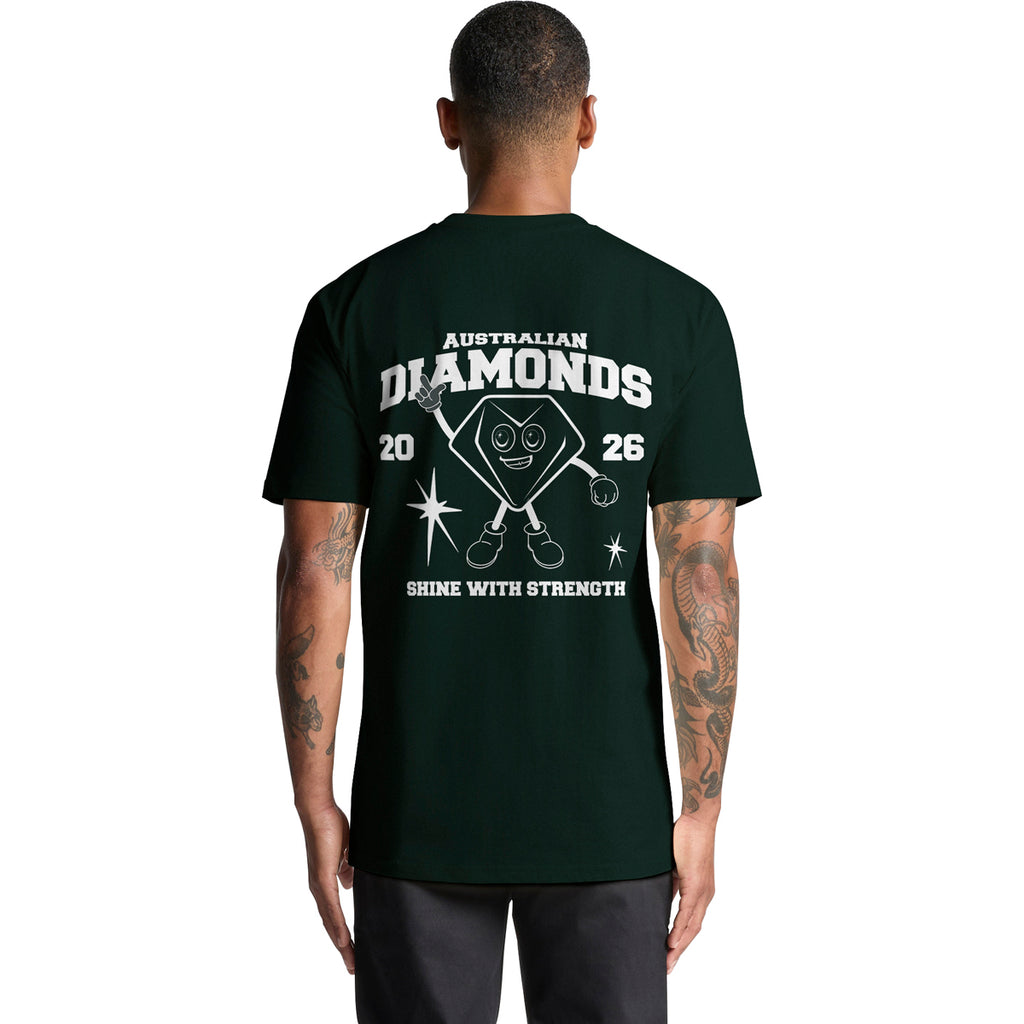 Match Day T-shirt in Deep Moss