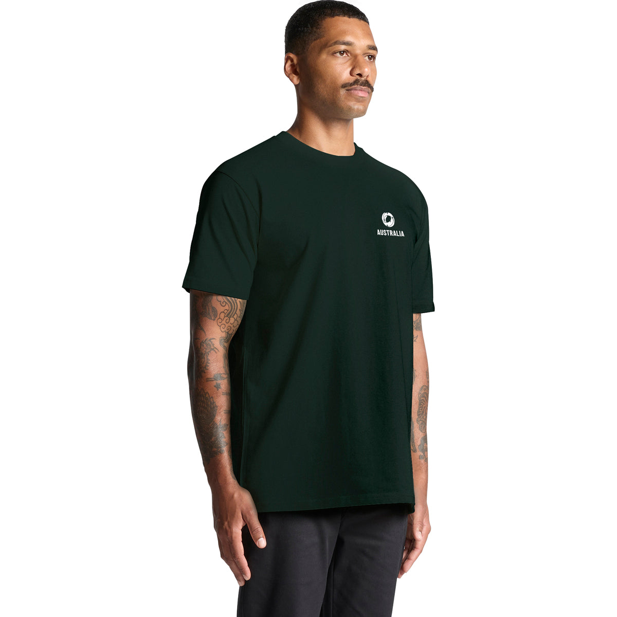 Match Day T-shirt in Deep Moss