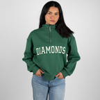Heritage 1/4 Zip Sweatshirt Pine Green