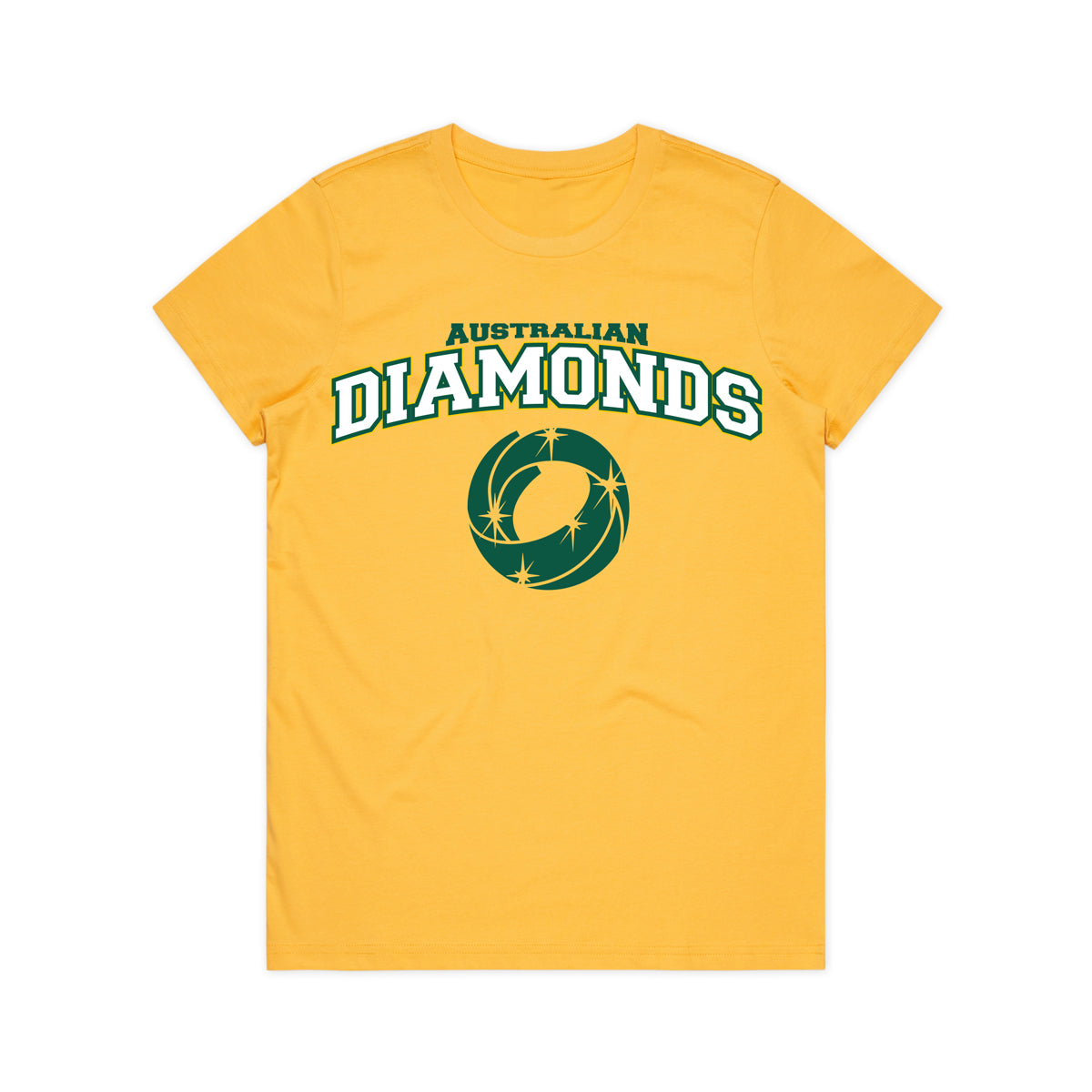 Netball Australia Match Day T-Shirt Marigold