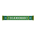 Diamonds Scarf Wattle Green