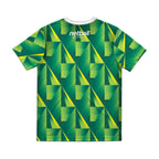 Warm T-shirt Diamond Wattle Print