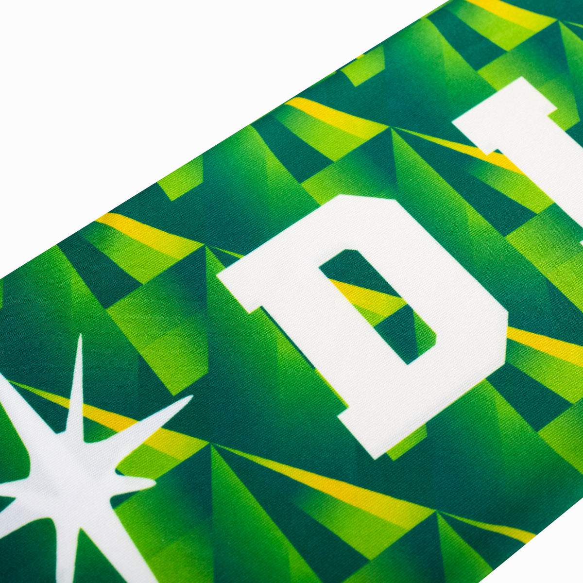 Diamonds Scarf Wattle Green
