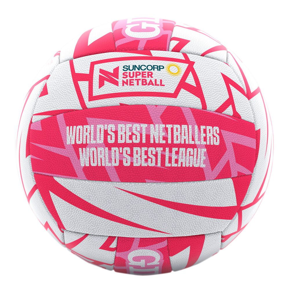 Gilbert 2026 Suncorp Super Netball supporter ball